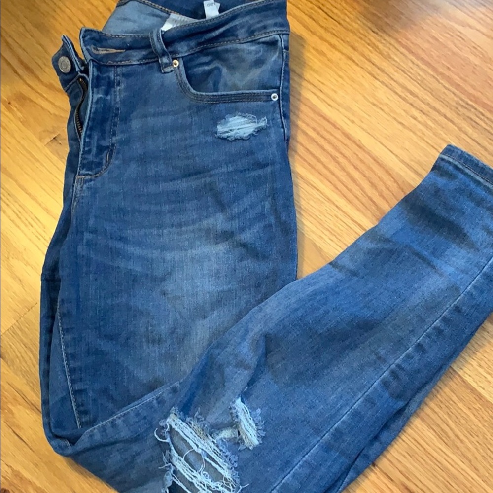 Ripped jeans